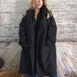 🆕‼️3X TRAVELSMITH Black Trench Coat 🆕